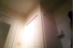 Hot sweetheart receives recorded on camera during the time that getting naked in changing room