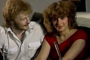 Petite dark brown wang sucker is anew stuffed with weenie