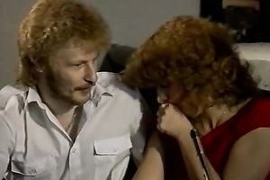 Petite dark brown wang sucker is anew stuffed with weenie