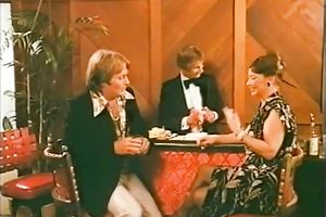 Fantastic couple of marvelous milf sluts share a white pecker