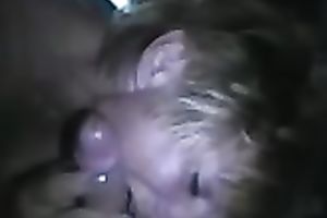 Short haired concupiscent married wife gobbles my schlong in my bedroom