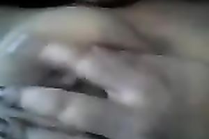 Awesome Indian cute wife with large boobies on home episode