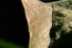 Check out sexy upskirt view of large dark a-hole on dilettante movie