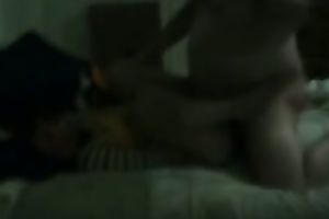 I love when my excited hubby bonks me in missionary position