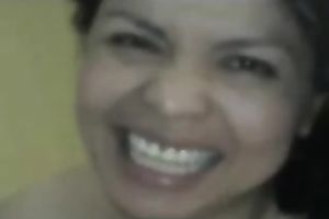 Super excited lalin girl dark brown girlfriend sucks knob