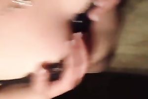 Jerking off and cumming on the flat billibongs and brassiere of my slutty wife