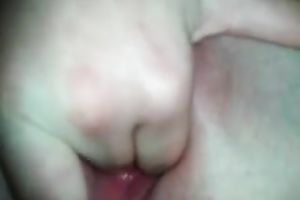 Pink hairless snapper of my chick on closeup home movie