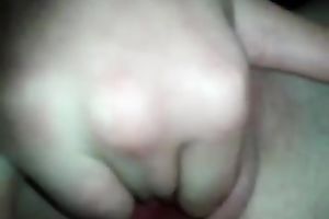 Pink hairless snapper of my chick on closeup home movie