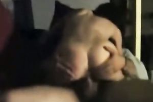 Shapely bimbo rides her BF's prick in cowgirl position