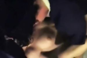 Shapely bimbo rides her BF's prick in cowgirl position