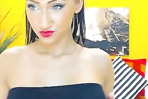 Perfect webcam dark brown smokes and fingers her astounding vagina