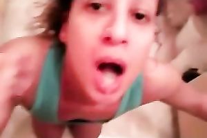 A small in number times when I caught my girlfriend in the lascivious mood