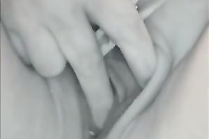 Solo movie scene with me masturbating my twat with a clothespeg