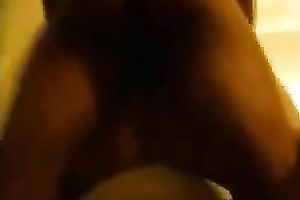 Depraved big beautiful woman receives her love tunnel torn up by me in interracial movie scene