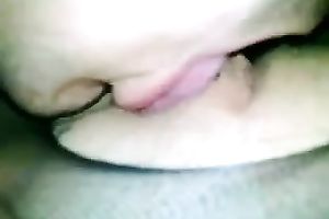 POV video with me getting my hairless cum-hole licked to agonorgasmos