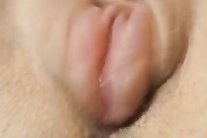 My lustful slutwife is highly proud of her swollen fur pie