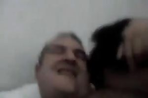 Chinese aged hooker with jet black hair likes my Italian wang