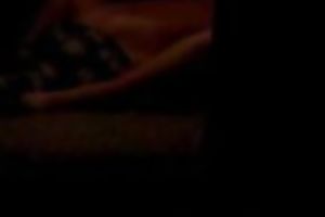 Hidden webcam movie scene with me fucking my GF's bawdy cleft in the missionary pose