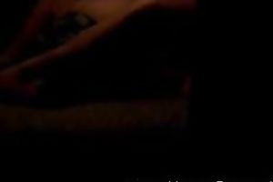 Hidden webcam movie scene with me fucking my GF's bawdy cleft in the missionary pose