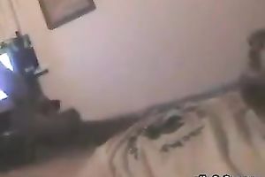 Amazing lalin girl dark brown is glad to please her boyfriend