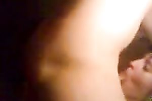 Horny European pair having ardent sex on webcam