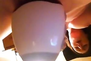 Homemade solo clip with my ex GF playing with her bald pussy
