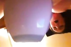 Homemade solo clip with my ex GF playing with her bald pussy