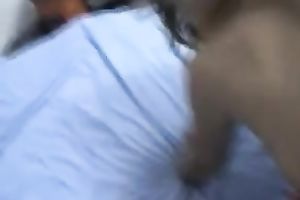 My blindfolded girlfriend can't live without getting screwed in the butt