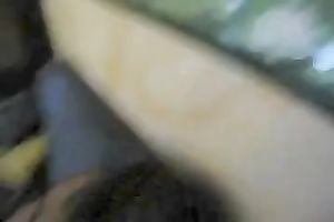 Stuffing my beefy cock in her face hole when this babe was masturbating