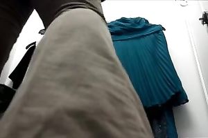 Big butted European bitch has no idea I am spying on her