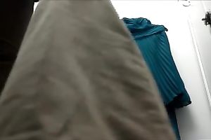 Big butted European bitch has no idea I am spying on her