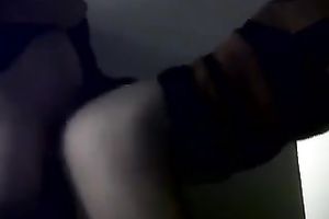 Giving my colleague just what her swollen snatch needs