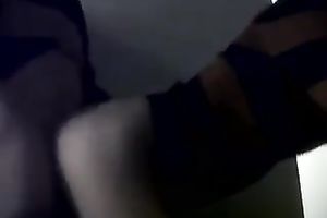 Giving my colleague just what her swollen snatch needs