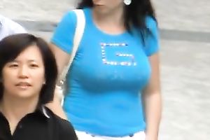 The almost any astonishing cleavages in the world compilation episode