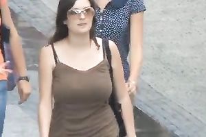 The almost any astonishing cleavages in the world compilation episode