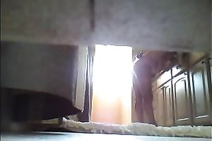 My BBC slut is pretty shaggy down there and I love spying on her