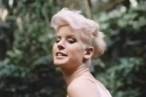 One of the golden-haired strumpets discover a wild aboriginal man for sex