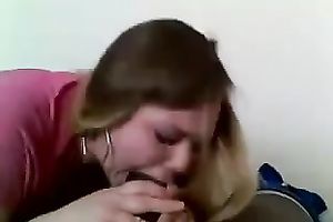 Divine POV with a juggy blond working on my dark weiner