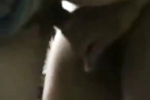 Asian non-professional dark brown girlfriend blows me on POV sexy vid