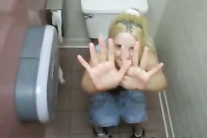 This messy hooker doesn't mind peeing in front of a camera
