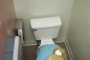 This messy hooker doesn't mind peeing in front of a camera