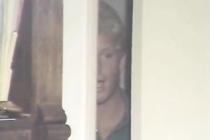 Astonishing blondie copulates a stylish stud in the evening