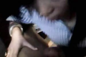 Amateur Asian legal age teenager babe gives me truly sensuous blowjob