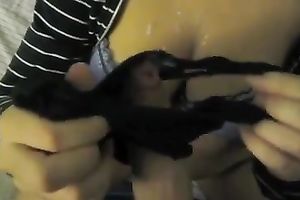 My hawt GF with large pantoons sucks my ramrod until that babe acquires the sex cream that babe craves