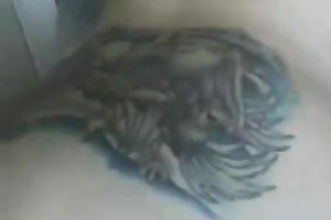 Hammering my aged brunette hair white housewife in the bum aperture