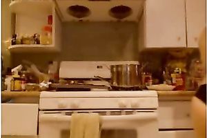 Curvaceous redhead with large bazookas shows off her large booty