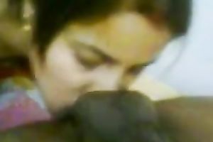 Pretty Indian girlfriend gives me excellent rimjob and oral job