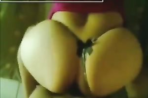 My full-bosomed girlfriend with large arse likes missionary position