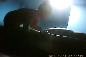 This lascivious hooker knows how to give a stress relieving blowjob