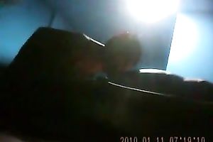 This lascivious hooker knows how to give a stress relieving blowjob